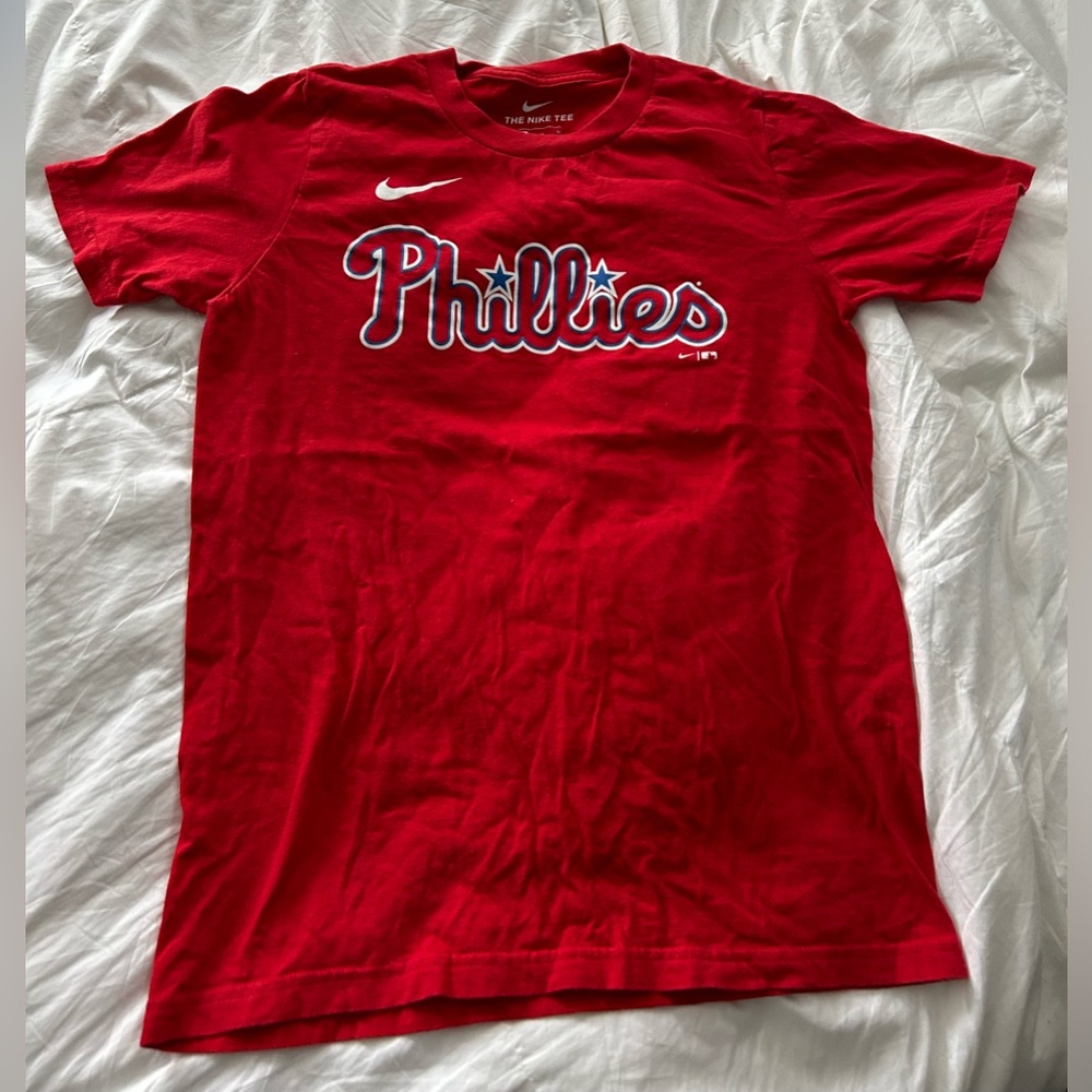 Phillies #28 Bohm Nike tshirt. Youth Medium. No rips/stains